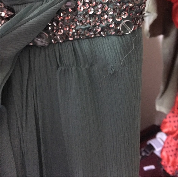 Silk BGBG Max Azria beaded dress - Picture 4 of 7